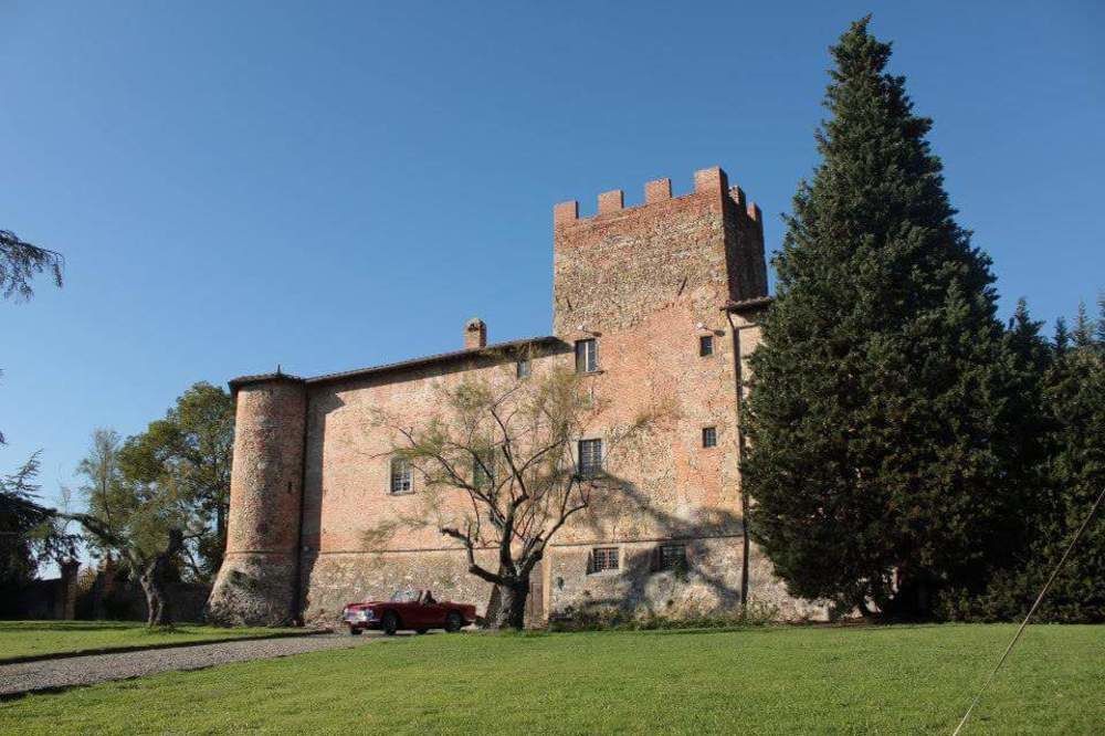 Отель Castello Di Tavolese Чертальдо Экстерьер фото